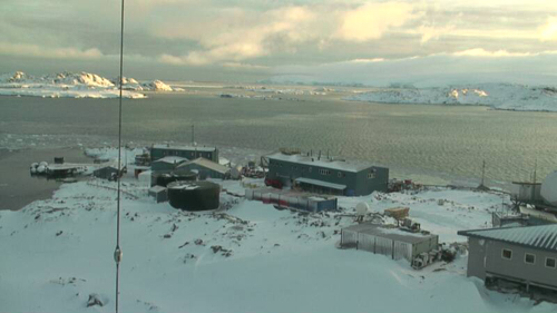 Located on Anvers Island near the Antarctic Peninsula, Palmer Station (64° 46’S, 64° 03’W) is named for Nathaniel B. Palmer,: who in 1820 on a sealing expedition in his 47-foot (14-meter) ship the Hero became the first American to record sighting Antarctica. The original station was built in 1965. In 1967, the U.S. Navy began construction of the current larger and more permanent station approximately a mile east of the original site. The first building at the new station, the biology laboratory, opened its doors to science in 1970. Today, two main buildings and several smaller structures make up Palmer Station and provide housing and research facilities for scientists and support personnel. Of the three U.S. Antarctic stations, Palmer is the only one that is accessed routinely during the winter. Ad The station supports science year-round and accommodates about 20 people in the winter and up to 44 in the austral summer. There are dormitory bedrooms, communal bathrooms, and a cafeteria-style kitchen. Everyone helps clean, and many participate in weekly science lectures and social events. Image and text courtesy of  United States Antarctic Program